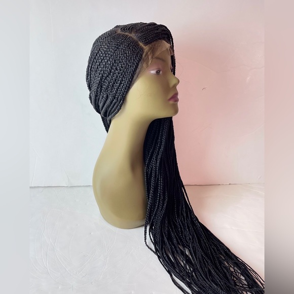 Box Braids Cornrow Lacefront Wig - Picture 3 of 12
